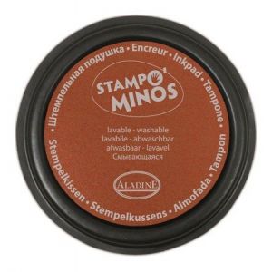 Tusz do stempli Stampo 7,5cm Brązowy jasny